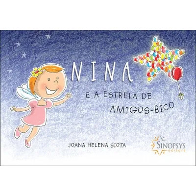 Nina e a estrela de amigos-bico