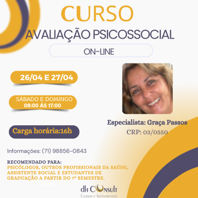 Curso de Avaliação Psicossocial EAD Curso de Avaliação Psicossocial EAD