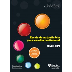 EAE -EP - ESCALA DE AUTOEFICÁCIA PARA ESCOLHA PROFISSIONAL 2 º EDIÇÃO - KIT  COMPLETO