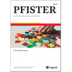 PFISTER ADULTO - COLEÇÃO (manual + quadrículos + cartelas base + Bloco de aplicação)