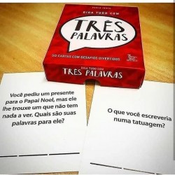 DIGA TUDO COM TRES PALAVRAS