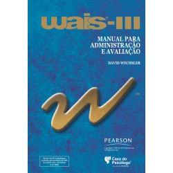 WAIS III - ESCALA DE INTELIGÊNCIA WECHSLER PARA ADULTOS - KIT COMPLETO