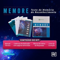 TESTE DE MEMORIA DE RECONHECIMENTO MEMORE - BLOCO DE APLICAÇÃO