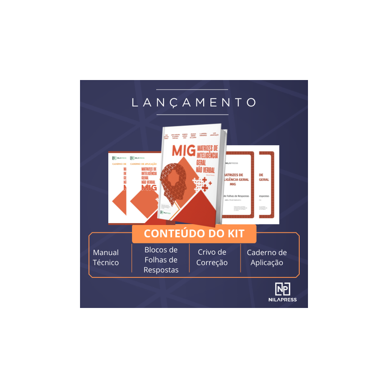 MIG - Matrizes de Inteligência Geral Não Verbal - Caderno de Aplicação